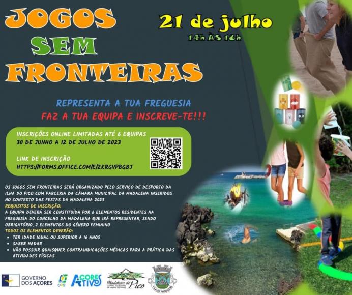 Jogos sem Fronteiras - 21 de julho de 2023