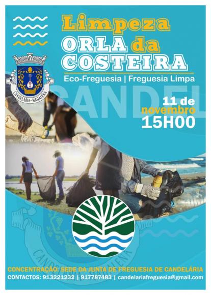 Junta de Freguesia de Candel&aacute;ria - A&ccedil;&atilde;o de limpeza da orla costeira | ECO-FREGUESIA
