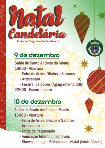 Junta de Freguesia de Candel&aacute;ria - Natal na Freguesia da Candel&aacute;ria 2023