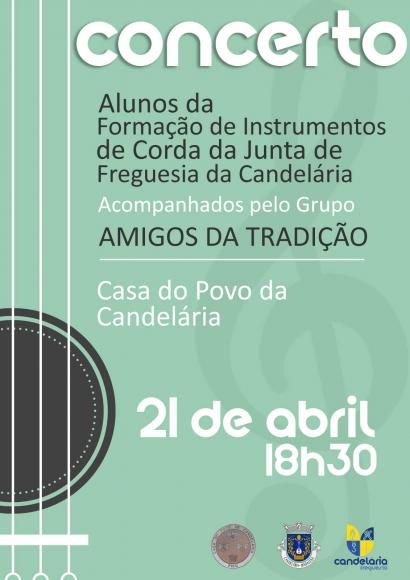 Concerto dos alunos da formação em instrumentos de cordas