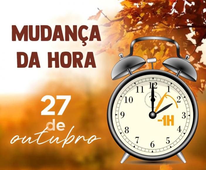 Junta de Freguesia de Candelária -  Mudança da Hora