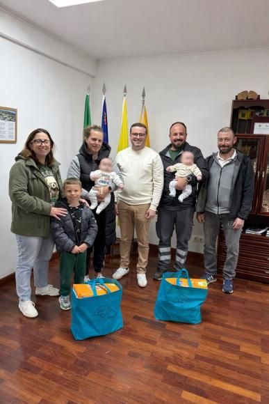 Junta de Freguesia de Candel&aacute;ria-  Apoio &agrave; Natalidade \ Boas -vindas aos Novos Cidad&atilde;os
