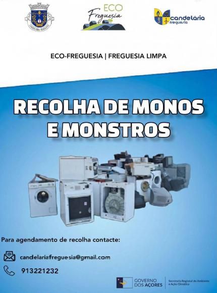 Junta de Freguesia de Candel&aacute;ria - A recolha de monos semanal continua!