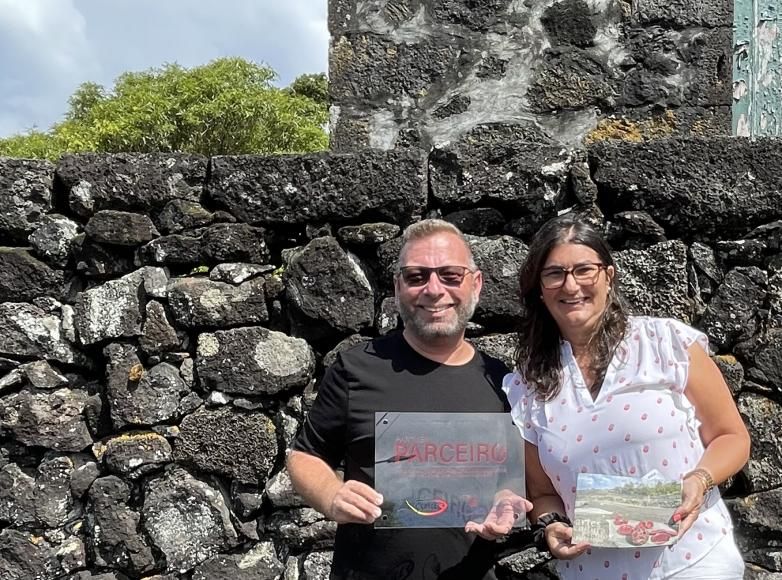 MiratecArts - Galeria Costa recebe placa parceira do Geoparque A&ccedil;ores