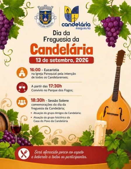 Junta de Freguesia de Candel&aacute;ria - Dia da Freguesia da Candel&aacute;ria