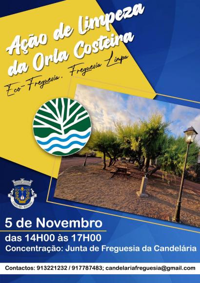 A&ccedil;&atilde;o de limpeza da orla costeira no pr&oacute;ximo s&aacute;bado dia 5 de Novembro!