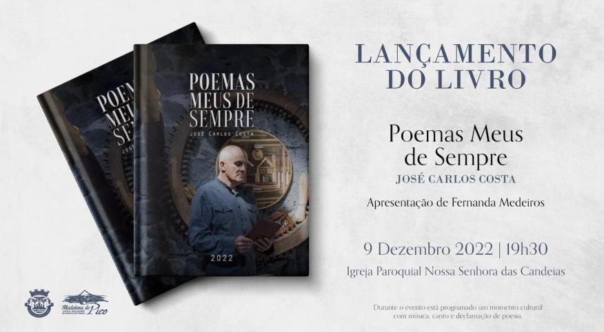 LAN&Ccedil;AMENTO DO LIVRO &ldquo;Poemas Meus de Sempre&rdquo; de Jos&eacute; Carlos Costa 